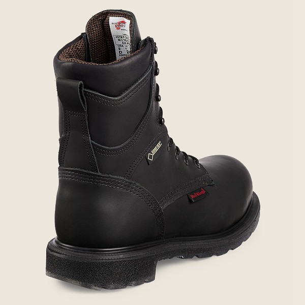 Safety Støvler Herre - Red Wing Supersole® 2.0 - 8-Inch Insulated Waterproof Csa Toe - Sort - IHWJUO